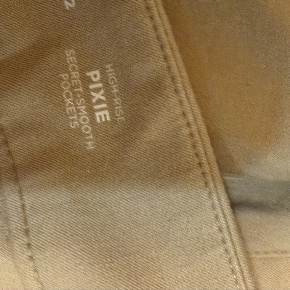 Old Navy Pixie High-Rise Khaki Pants